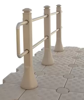 Surface Model Dock Handrail